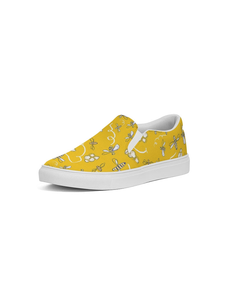 Honey B ees Women's Slip-On Canvas Shoe