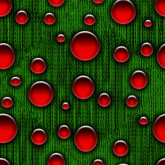 Binary Christmas Digital Image Download