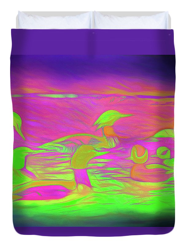 Birds Ducks - Duvet Cover