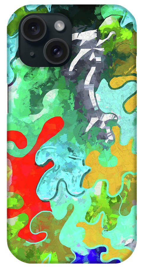 Blobs Collage - Phone Case