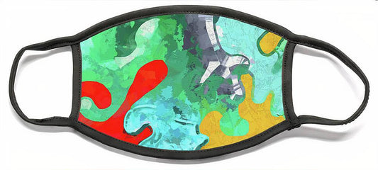 Blobs Collage - Face Mask