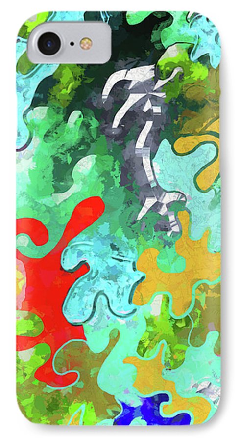 Blobs Collage - Phone Case