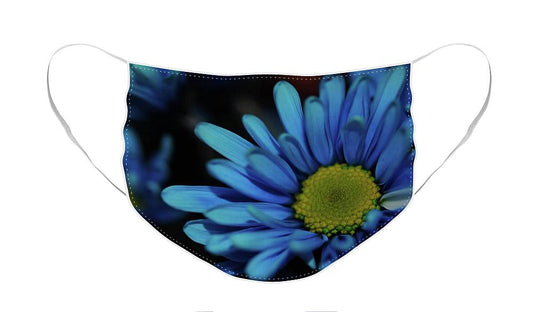 Blue Daisy - Face Mask