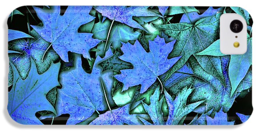 Blue Fall leaves - Phone Case