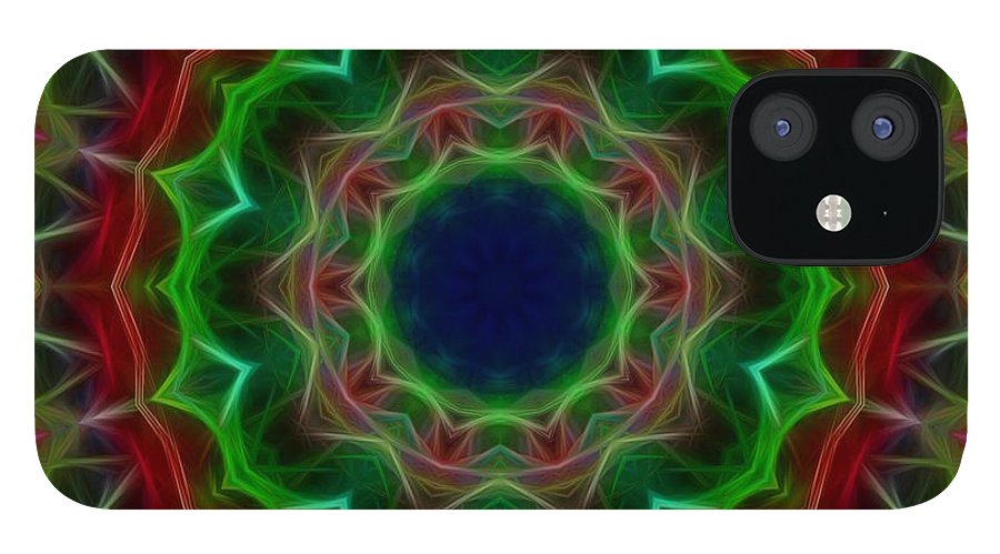 Blue Lotus Kaleidoscope - Phone Case