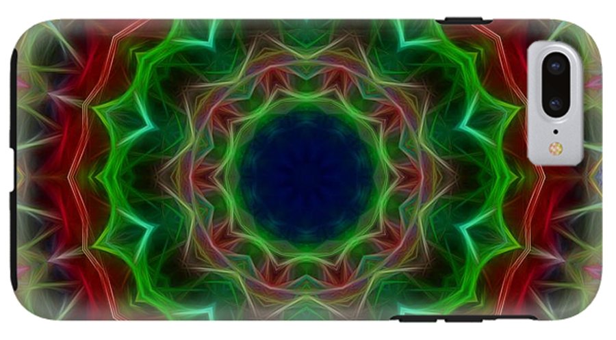 Blue Lotus Kaleidoscope - Phone Case