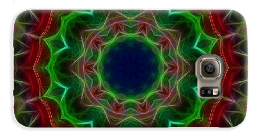 Blue Lotus Kaleidoscope - Phone Case