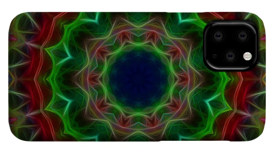Blue Lotus Kaleidoscope - Phone Case