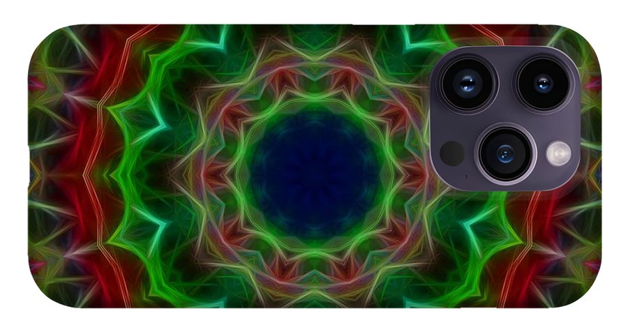Blue Lotus Kaleidoscope - Phone Case