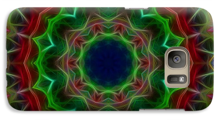 Blue Lotus Kaleidoscope - Phone Case