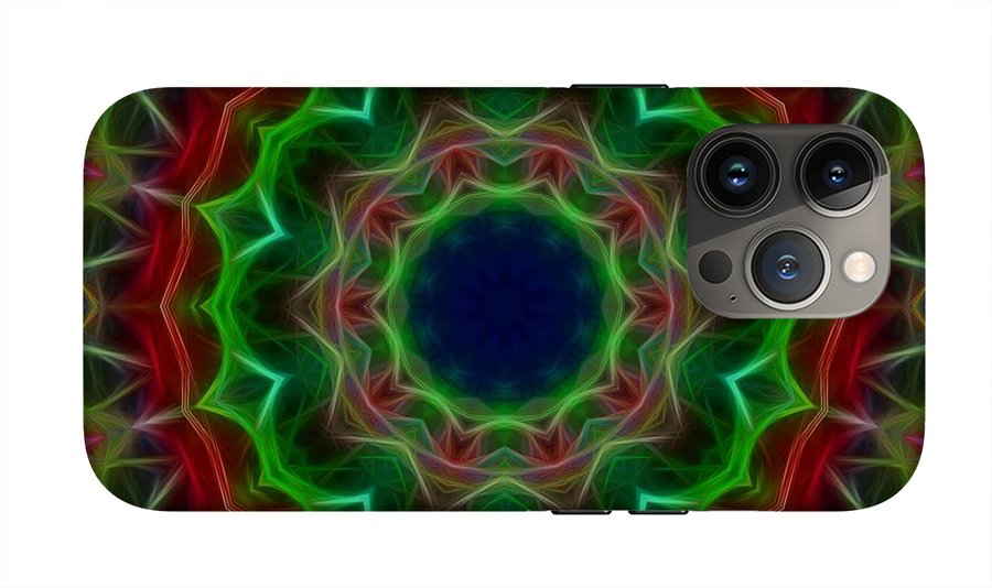 Blue Lotus Kaleidoscope - Phone Case