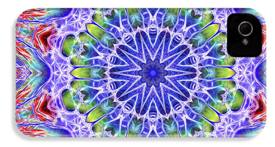 Blue Red Kaleidoscope - Phone Case