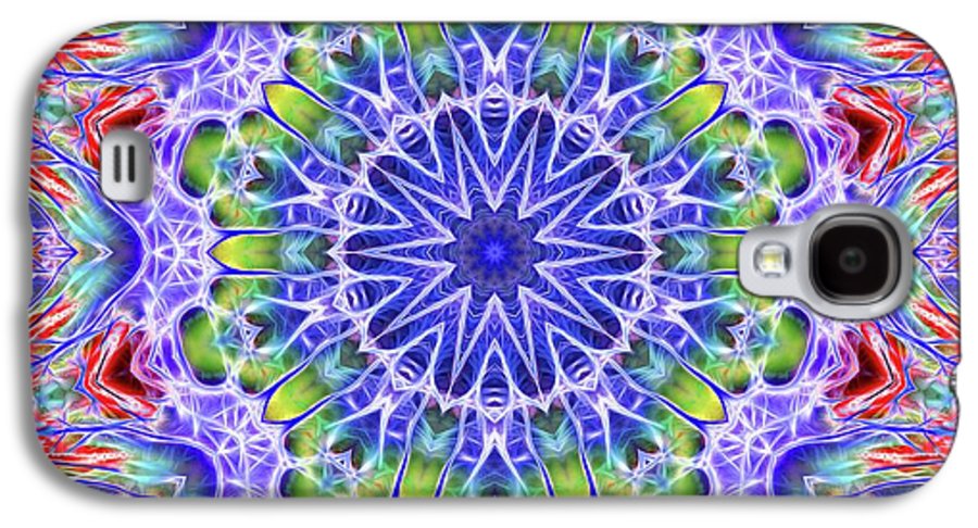 Blue Red Kaleidoscope - Phone Case