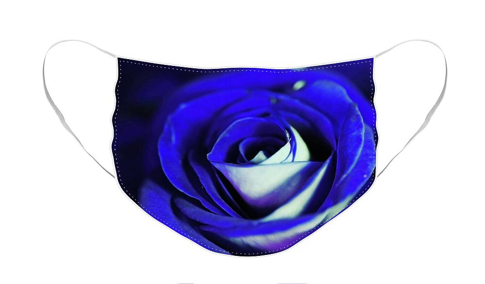 Blue Rose - Face Mask