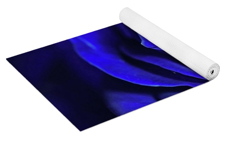 Blue Rose - Yoga Mat