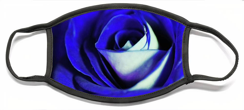 Blue Rose - Face Mask