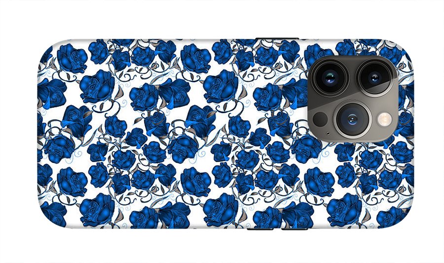 Blue Roses - Phone Case