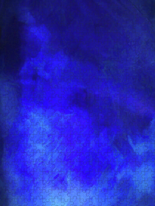 Blue Watercolor - Puzzle