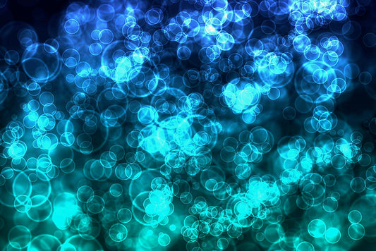 Blue Ocean Bokeh Digital Image Download