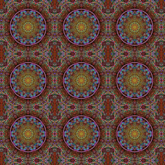 Blue Pink Windy Kaleidoscope Digital Image Download