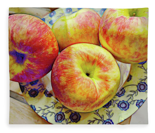 Bowl Of Apples - Blanket