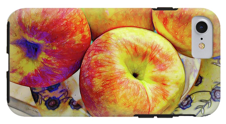 Bowl Of Apples - Phone Case