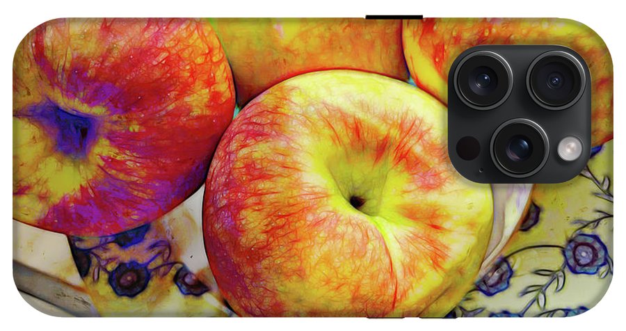 Bowl Of Apples - Phone Case