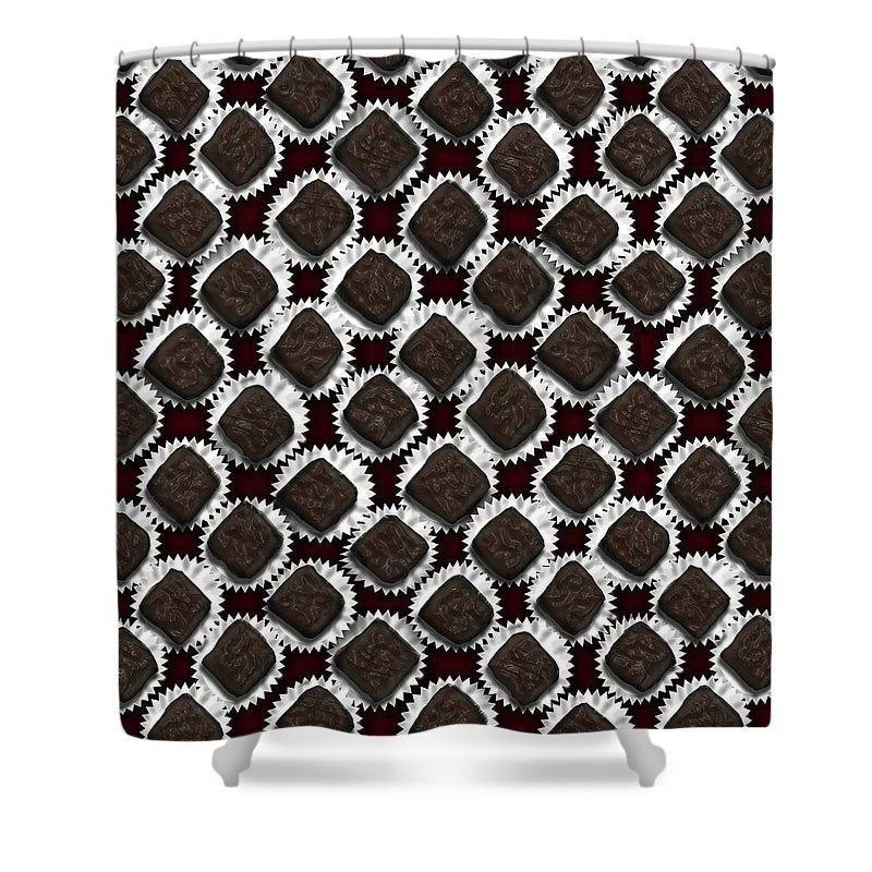 Box Of Chocolates - Shower Curtain