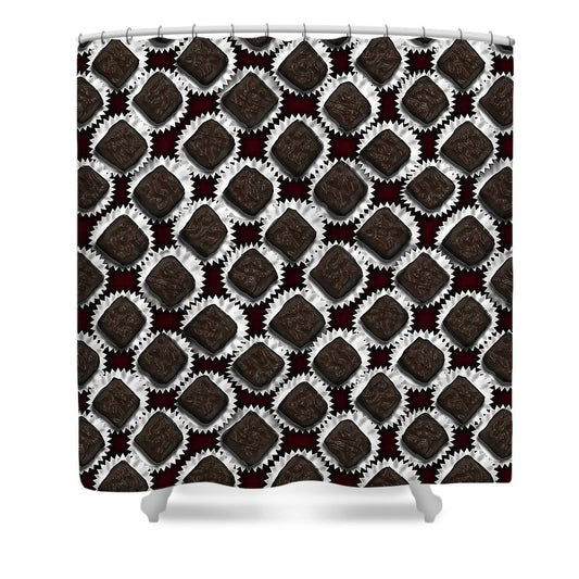 Box Of Chocolates - Shower Curtain