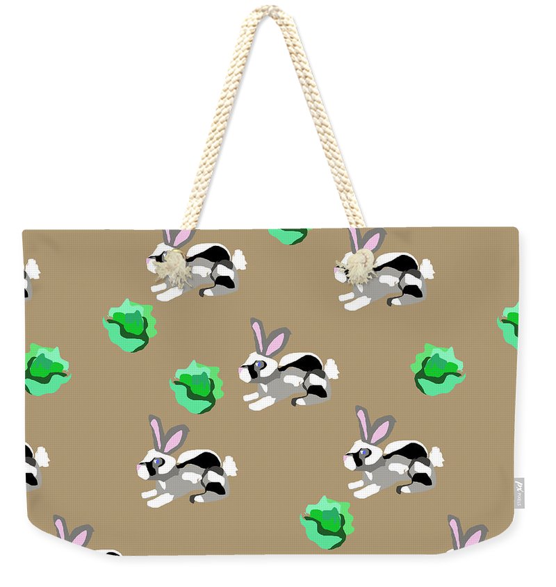 Bunnies Pattern - Weekender Tote Bag