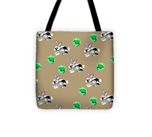 Bunnies Pattern - Tote Bag