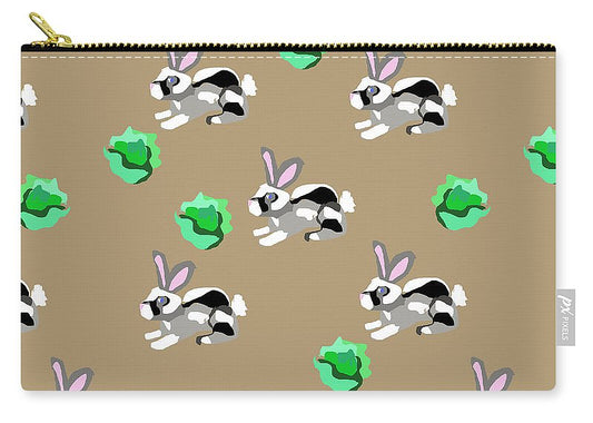 Bunnies Pattern - Carry-All Pouch