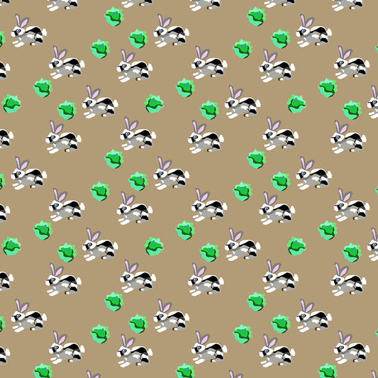 Bunnies Pattern Digital Image Download