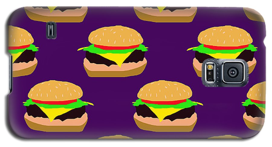 Burger Pattern - Phone Case