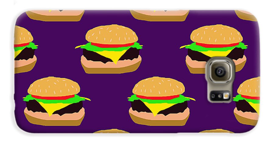 Burger Pattern - Phone Case