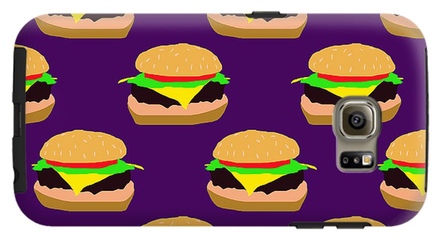 Burger Pattern - Phone Case