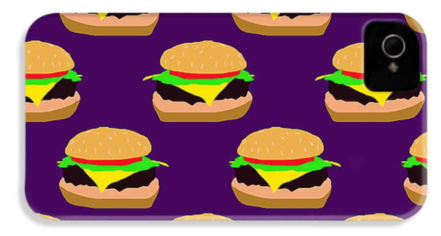 Burger Pattern - Phone Case
