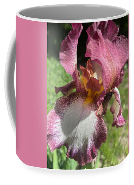 Burgundy iris - Mug