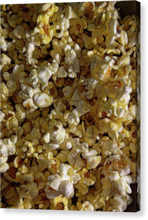 Buttered Popcorn - Canvas Print