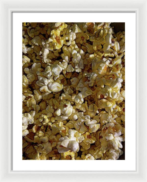 Buttered Popcorn - Framed Print