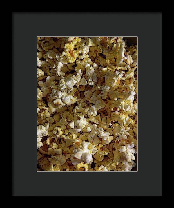 Buttered Popcorn - Framed Print