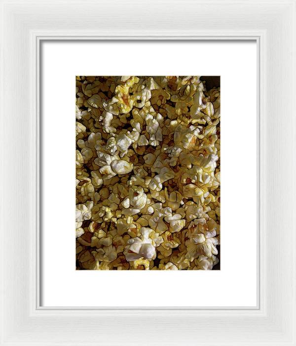 Buttered Popcorn - Framed Print