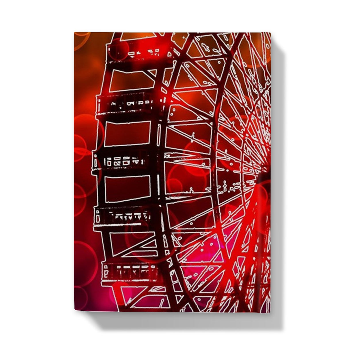 Bokeh Light Ferris Wheel Hardback Journal