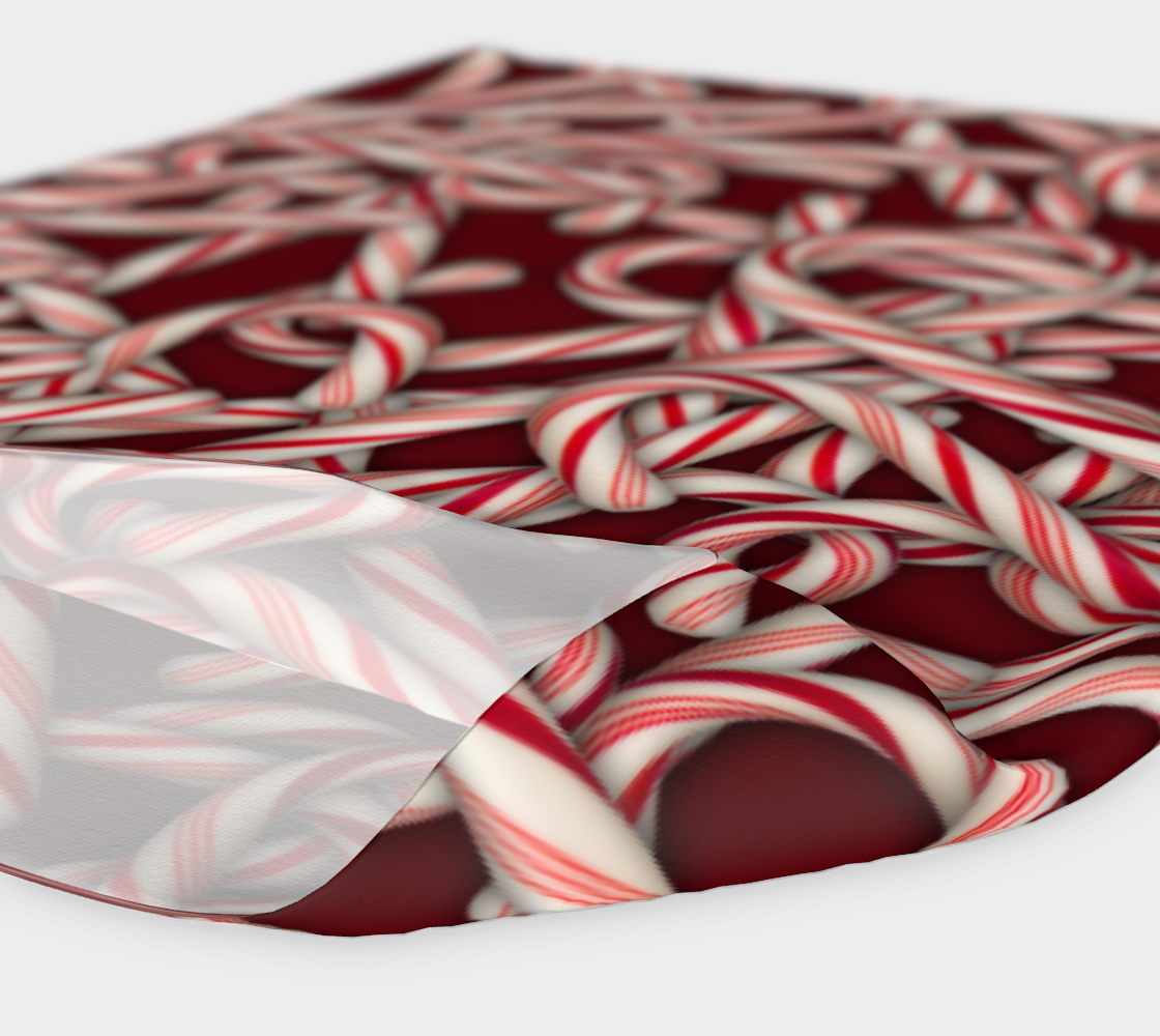 Candy Cane Collage Headband
