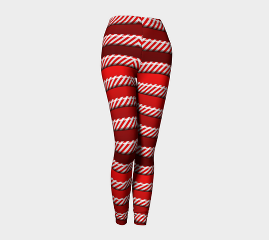 Peppermint Stripes Leggings