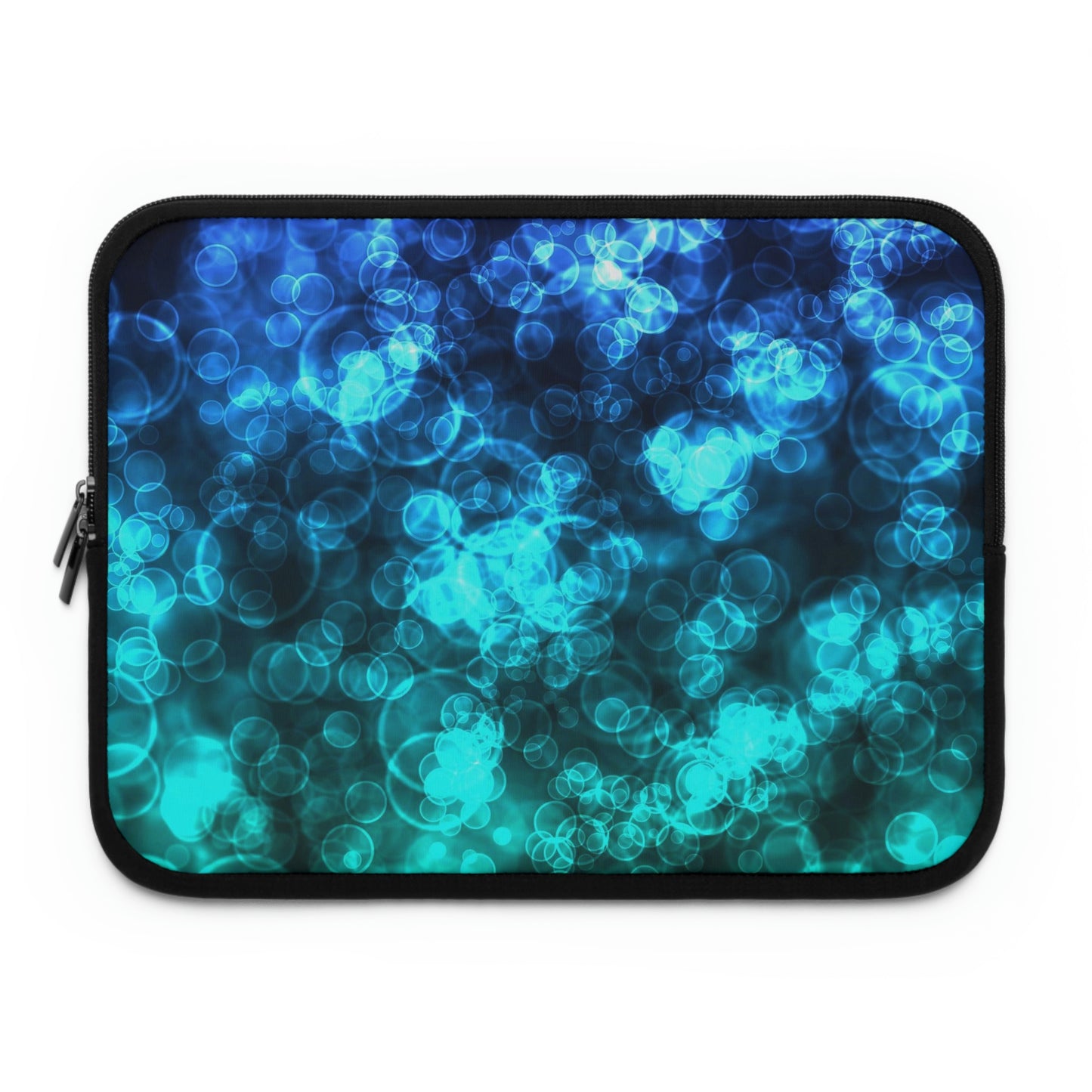 Blue Ocean Bokeh Laptop Sleeve