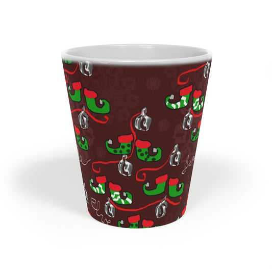 Elves Jingle Latte Mug, 12oz