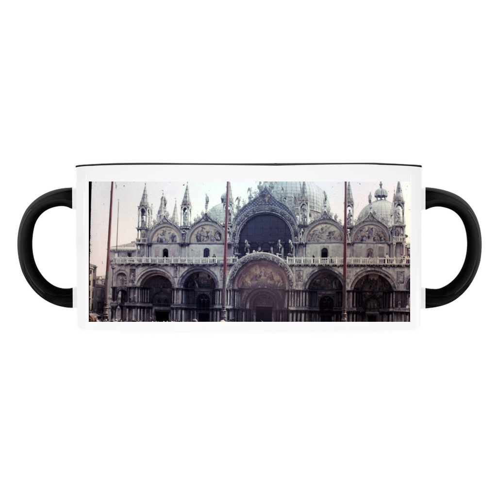 Vintage Venice Cathedral Accent Mugs