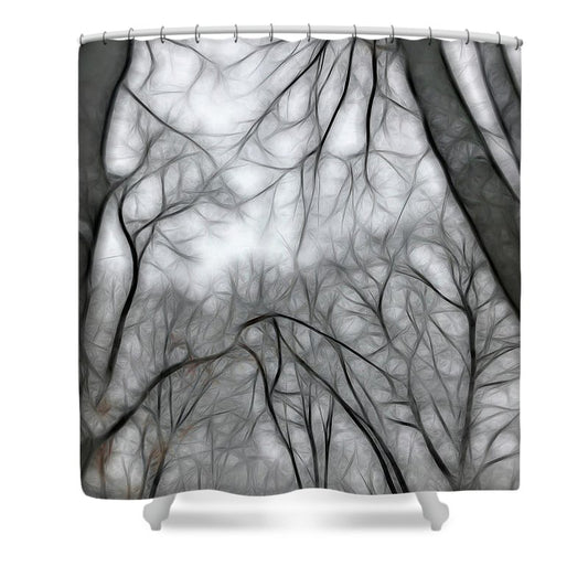 Calm Winter - Shower Curtain