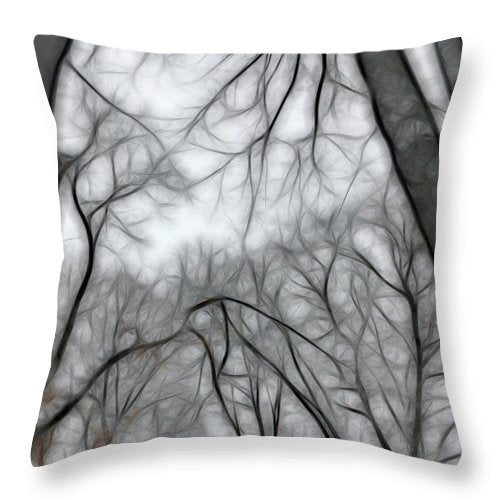 Calm Winter - Throw Pillow